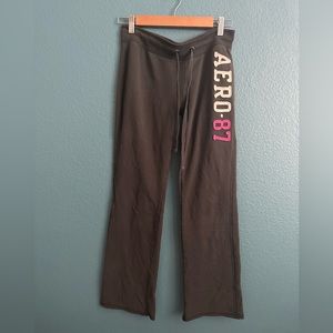 Aeropostale flared sweatpants